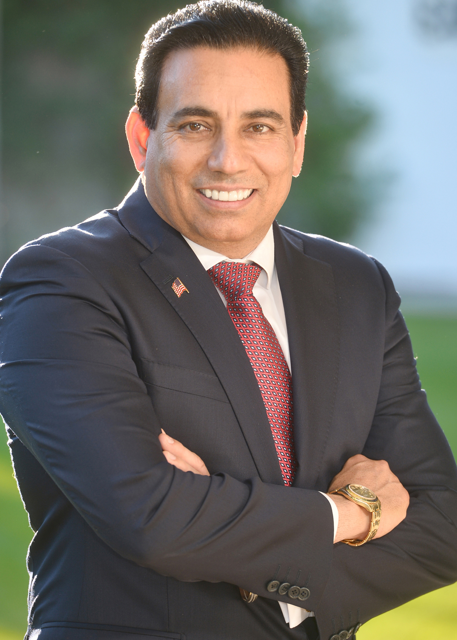 Chairman and founder portrait